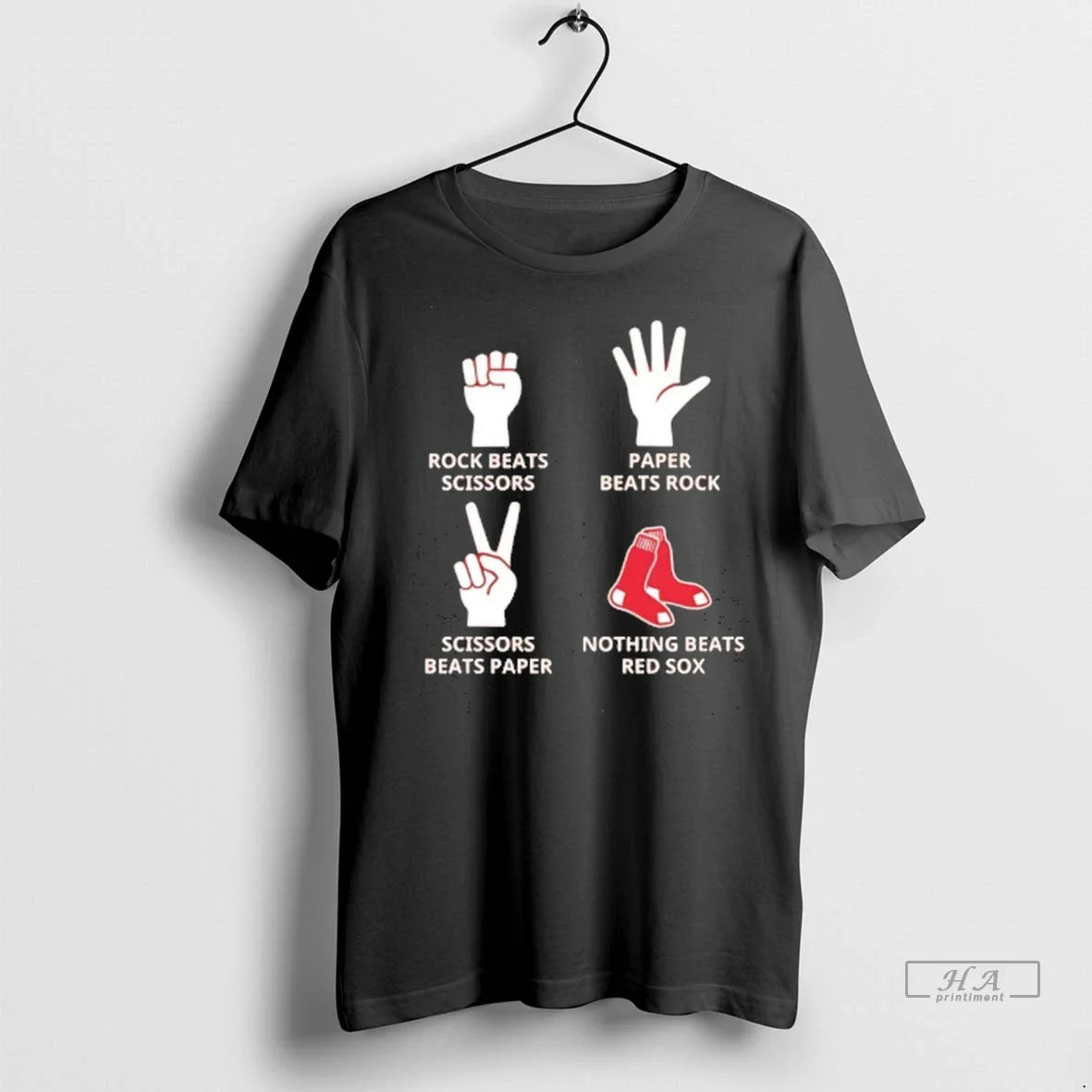 Officials Trendy Nothing Beats Red Sox Hands Rock Beats Scissors
