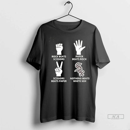 Officials Trendy Nothing Beats White Sox Hands Rock Beats Scissors