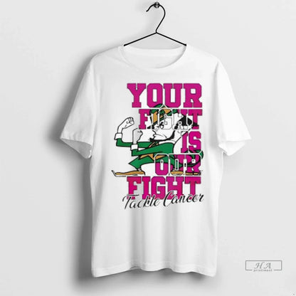 Officials Trendy Notre Dame Fighting Irish Mascot Tackle Cancer Your