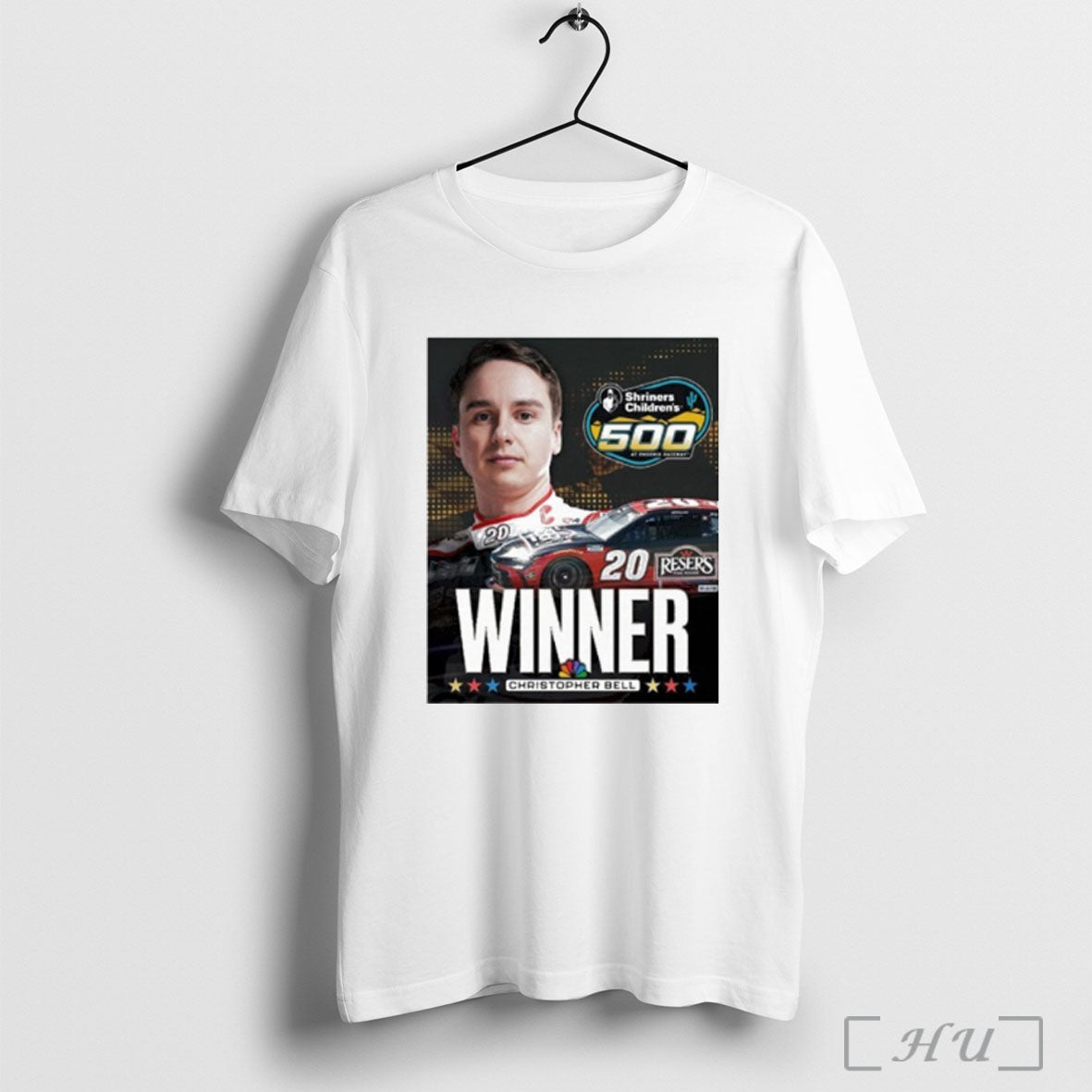 Officials Trendy Poster Congrats Christopher Bell Winning Shriners