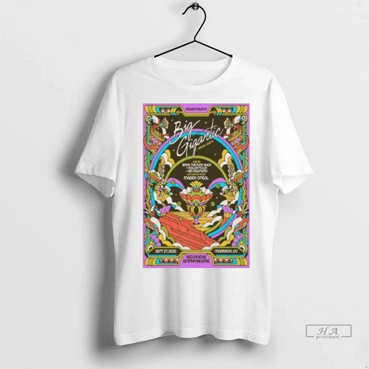 Officials Trendy Rowdytown 13 Big Gigantic Sept 27 2025 Red Rocks