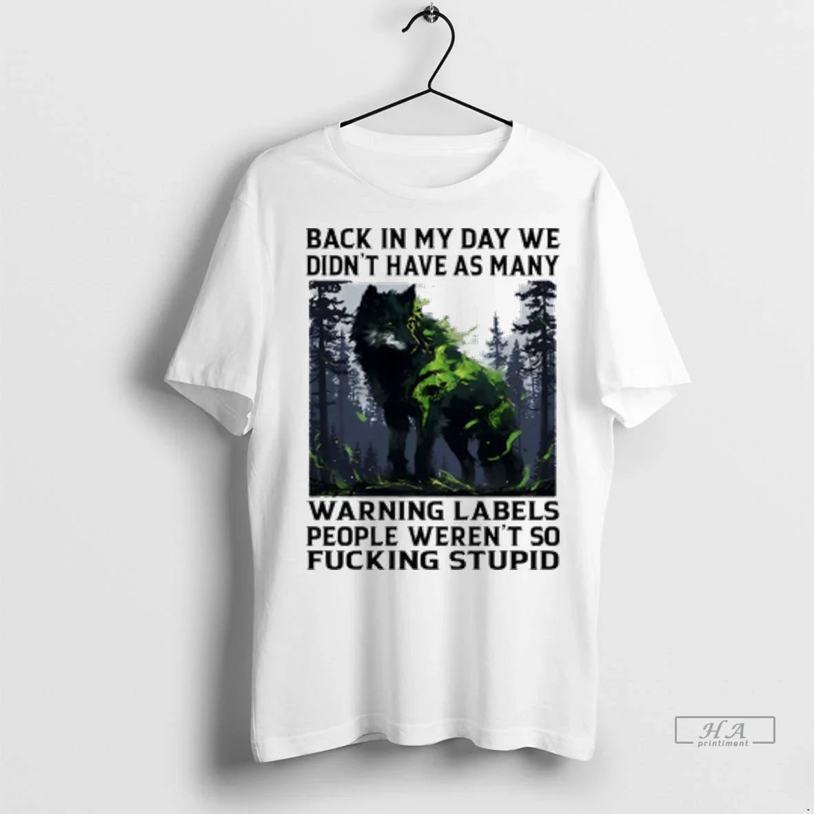 Officials Trendy Wolf Back My Day We Didnt Have As Many Warning