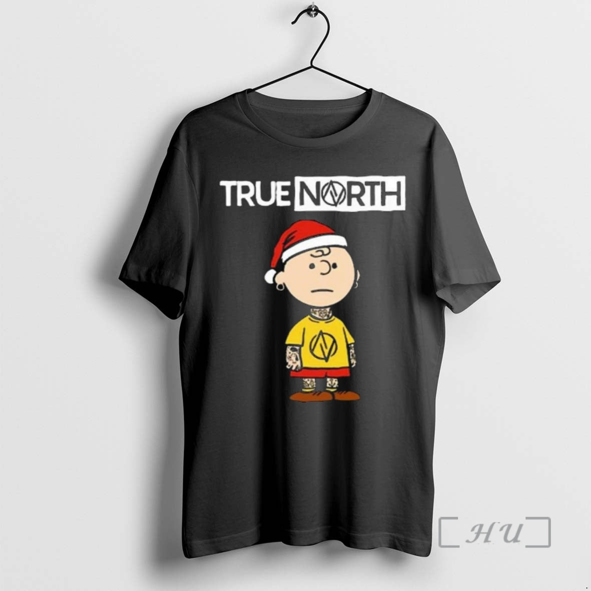 Officials True North Gnarly Brown Long Sleeve Retro Design