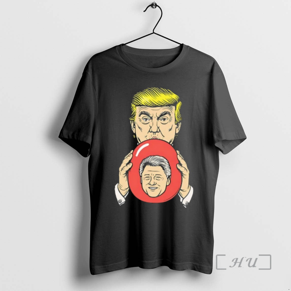 Officials Trump Blowing Clinton Meme Shirt Exclusive Merch