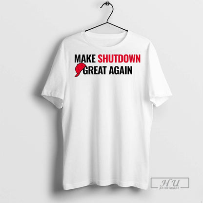 Officials Trump Government Make Shutdown Great Again T Shirts Tank