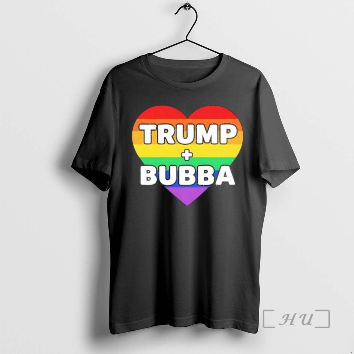 Officials Trump Loves Bubba Clinton Rainbow TShirt Premium Merch