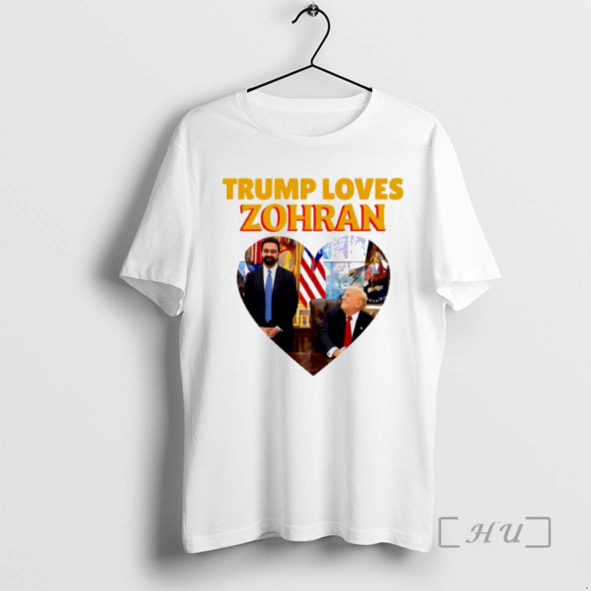 Officials Trump Loves Zohran Mamdani 2025 Hoodie Elegant Apparel