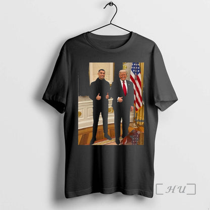 Officials Trump Vs Cristiano Ronaldo White House Tee Retro Merch