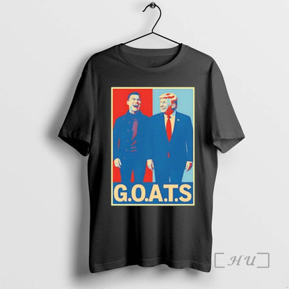 Officials Trump And Ronaldo Goats Dark 2025 Hoodie Elegant Design