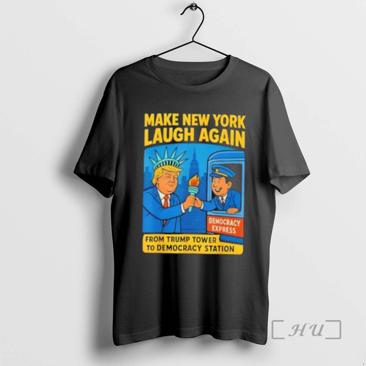 Officials Trump X Liberty Statue Make New York Laugh Againcomic