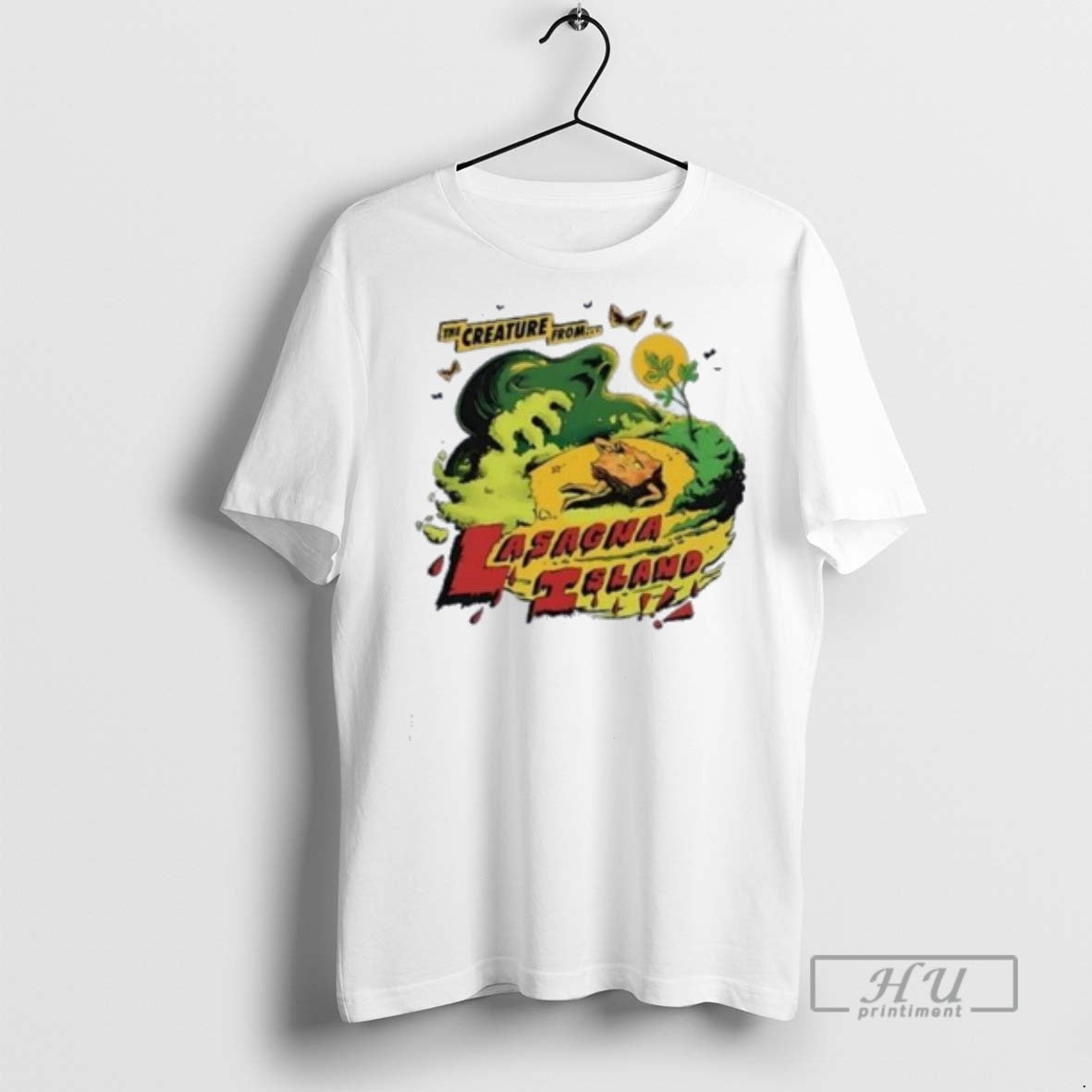 Officials Try Guys Creature From Lasagna Island T Shirts Hoodie Retro