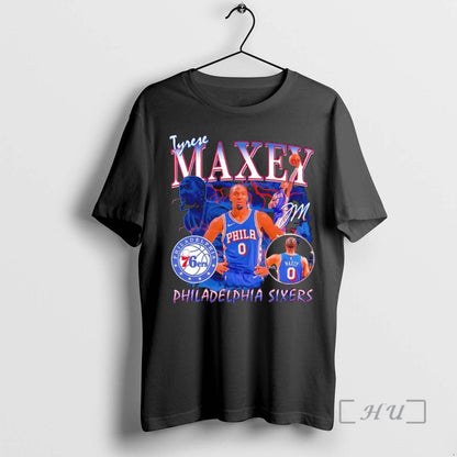 Officials Tyrese Maxey 0 Philadelphia 76Ers Player Signature Collage