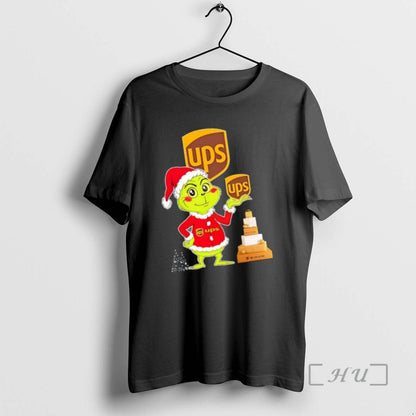 Officials Ups Delivery X Grinch Merry TShirt Stylish Collection