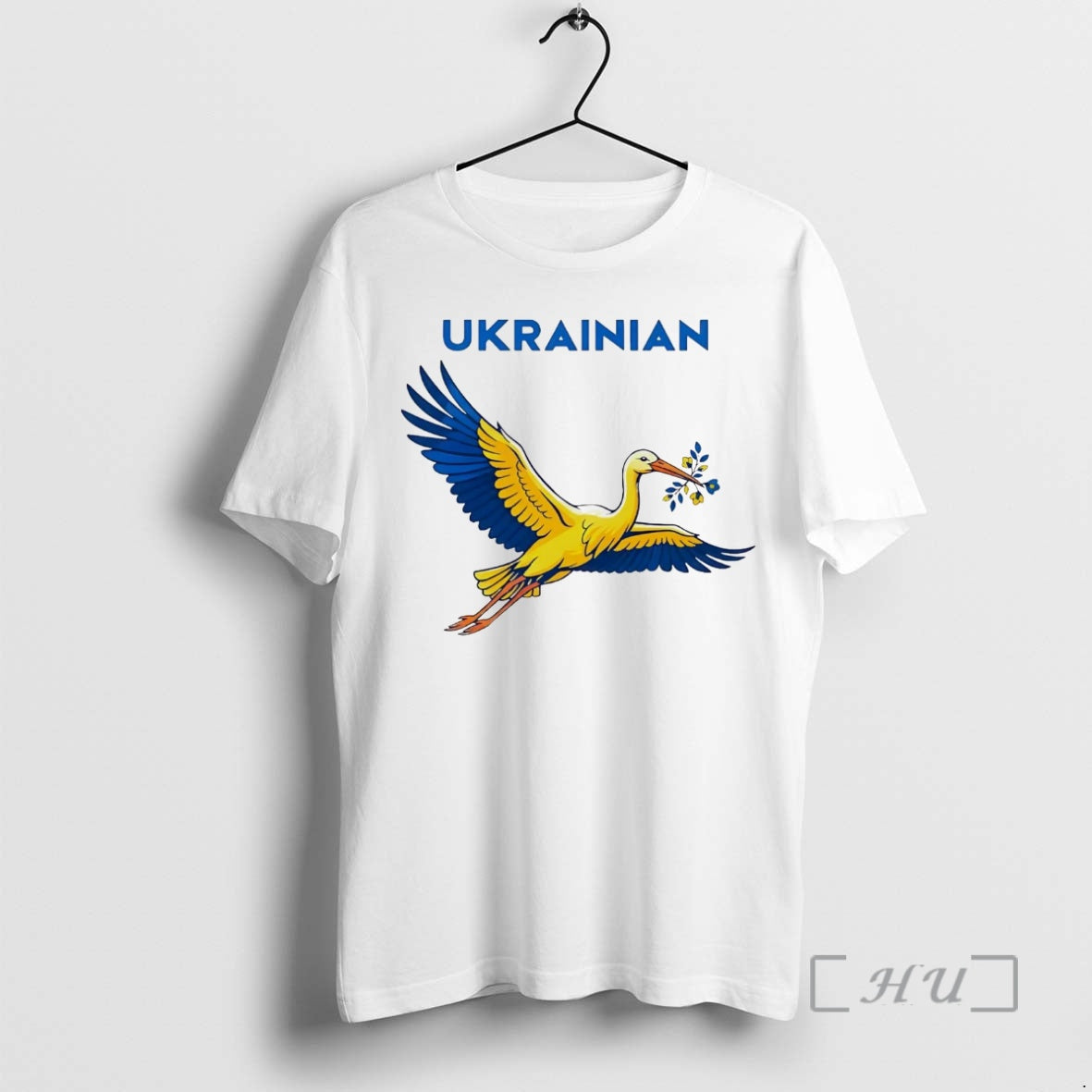 Officials Ukrainian Freedom Stork Tee Unique Design