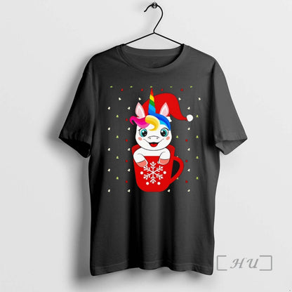Officials Unicorn Red Snowflake Shirt Authentic Look