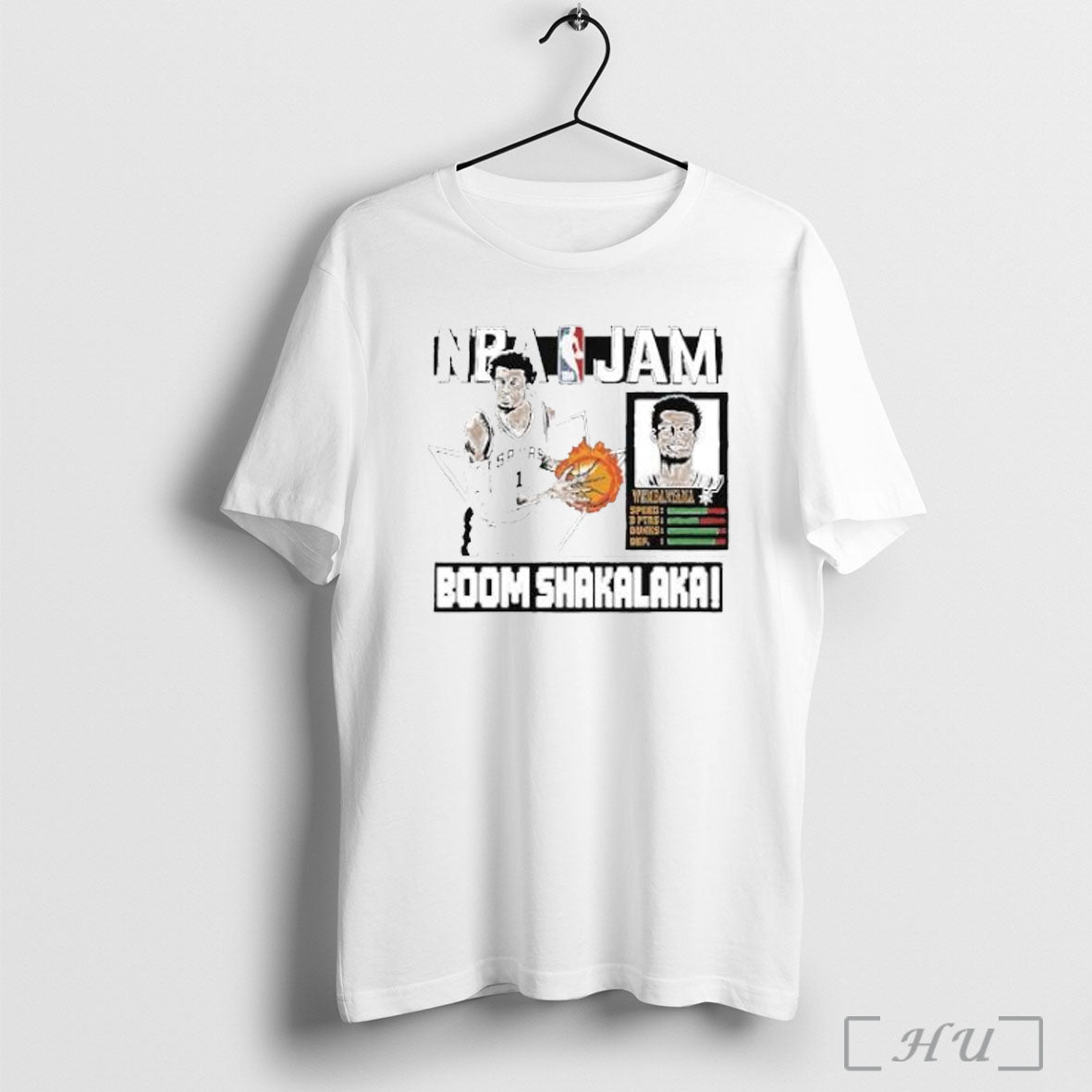 Officials Victor Wembanyama San Antonio Spurs Nba Jam Boom Shakalaka