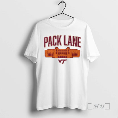 Officials Virginia Tech Football 2025 Pack Lane Stadium TShirt