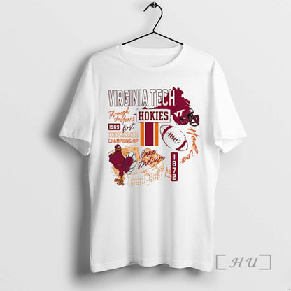 Officials Virginia Tech Hokies Through Years Icon Long Sleeve Stylish