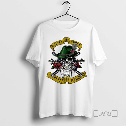 Officials Waffen N Rosen Appetite Destruction Skull Roses Long Sleeve