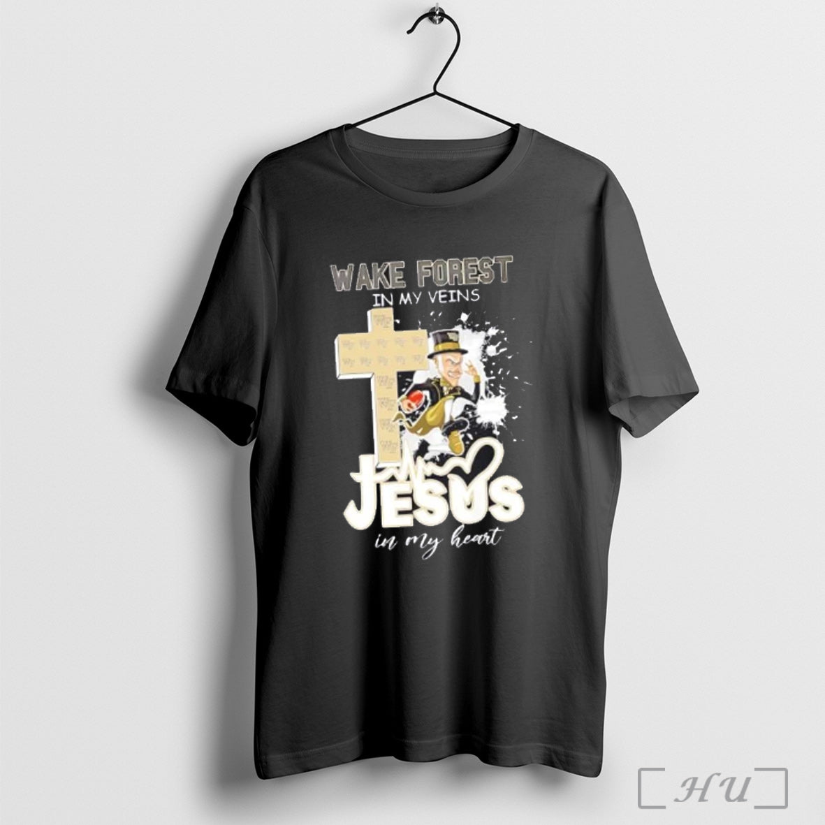Officials Wake Forest Demon Deacons My Veins Jesus My Heart Cross