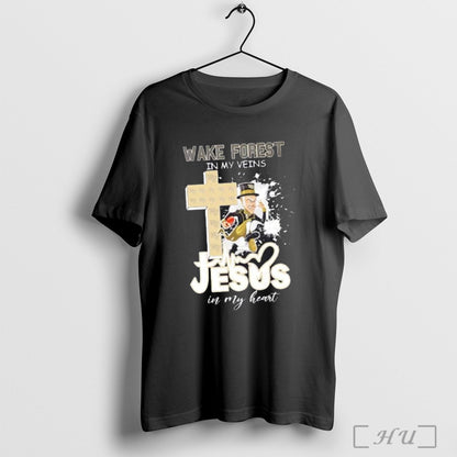Officials Wake Forest Demon Deacons My Veins Jesus My Heart Cross
