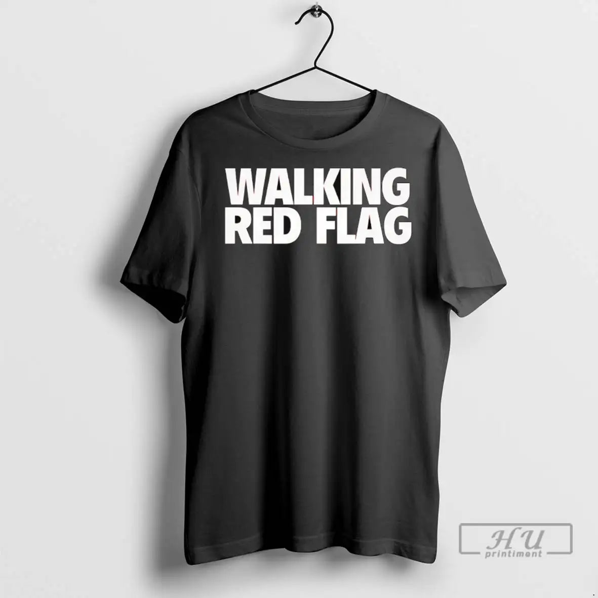 Officials Walking Red Flag T Shirts Shirt Modern Look