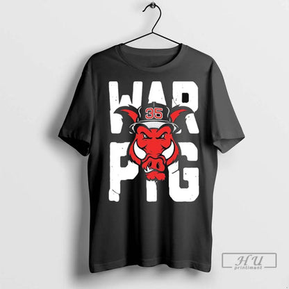 Officials War Pig 35 Arkansas Razorbacks T Shirts TShirt Unique Design