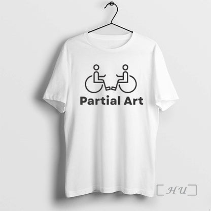 Officials Wheelchair Partial Art TShirt Authentic Art