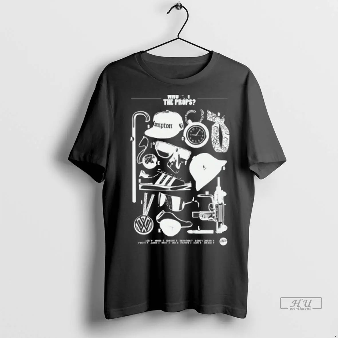 Officials Who Got Props Black Hip Hop T Shirts Shirt Vintage Art