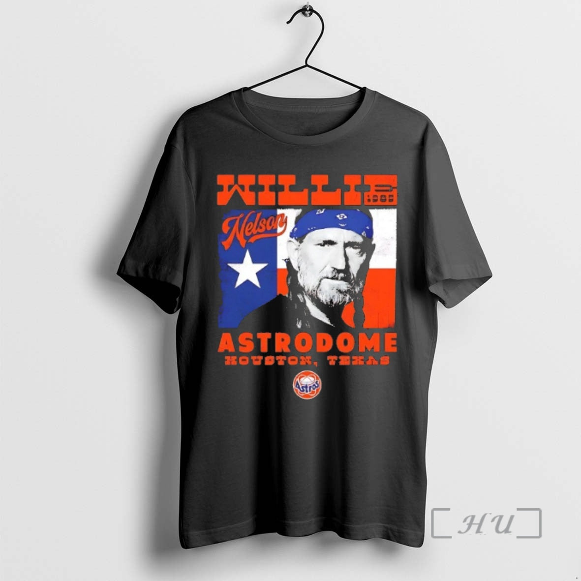 Officials Willie Nelson Astrodome Houston Astros TShirt Designer Art