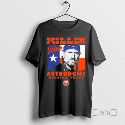 Officials Willie Nelson Astrodome Houston Astros TShirt Designer Art