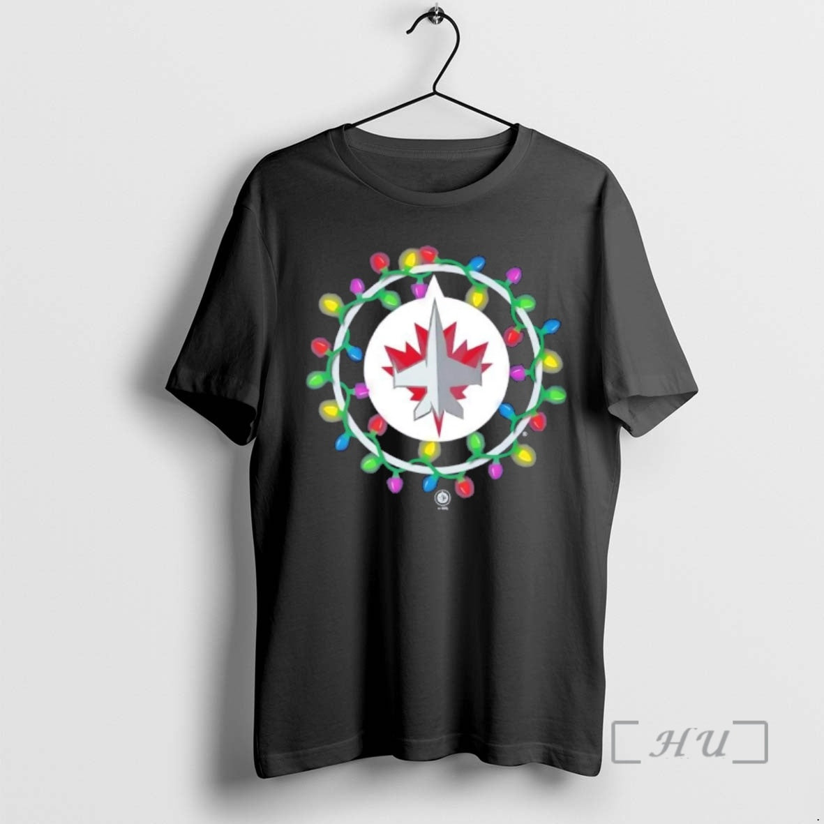 Officials Winnipeg Jets Logo Holiday Lights Shirt Unique Apparel