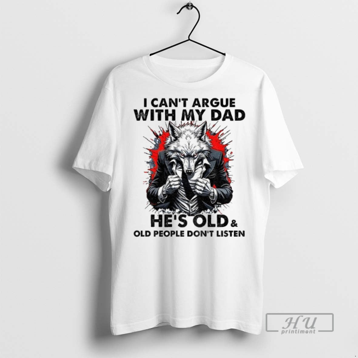 Officials Wolf I Cant Argue My Dad Hes Old And Old People Dont Listen