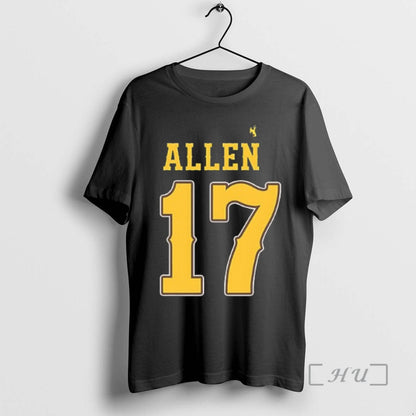Officials Wyoming Cowboys Josh Allen 17 Signature Long Sleeve Vintage
