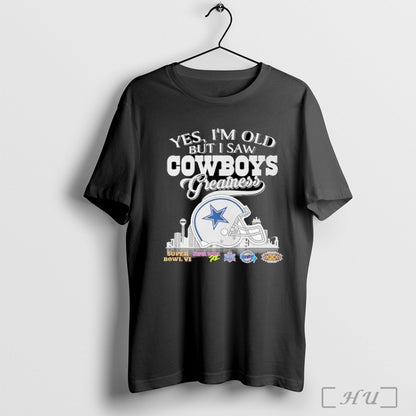 Officials Yes Im Old But I Saw Dallas Cowboys Greatness Helmet