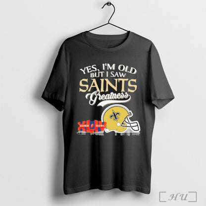 Officials Yes Im Old But I Saw New Orleans Saints Greatness City Logo
