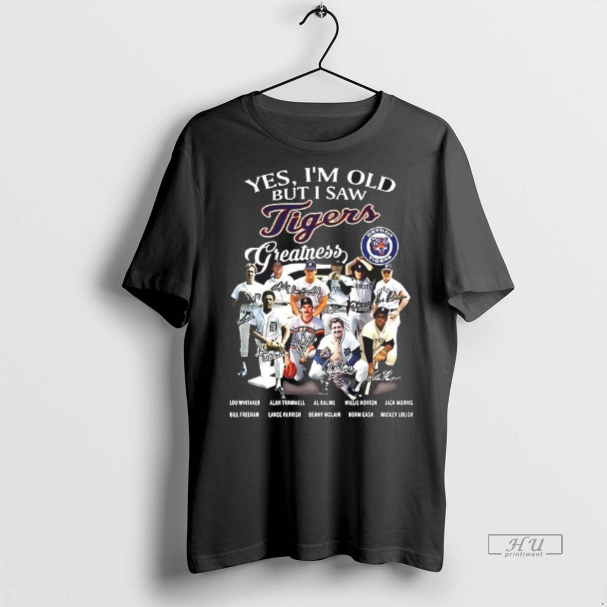 Officials Yes Im Old But I Saw Tigers Greatness Team Signature 2025