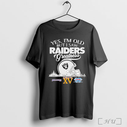 Officials Yes Im Old But I Saw Las Vegas Raiders Greatness Helmet