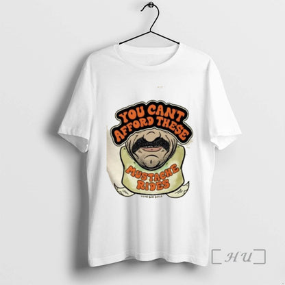 Officials You Cant Afford These Ducca Mustache Rides Ringer Tee