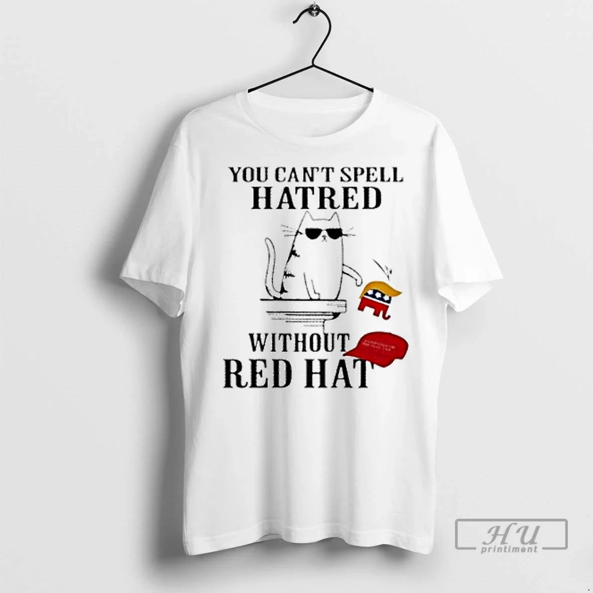 Officials You Cant Spell Hatred Without Red Hat T Shirts Long Sleeve