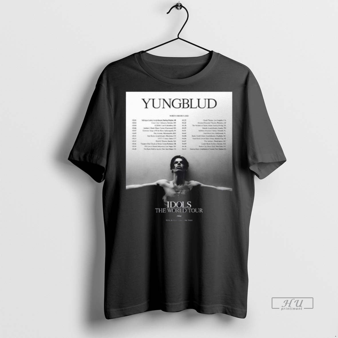 Officials Yungblud Idols World Tour North America 2026 Schedule Dates