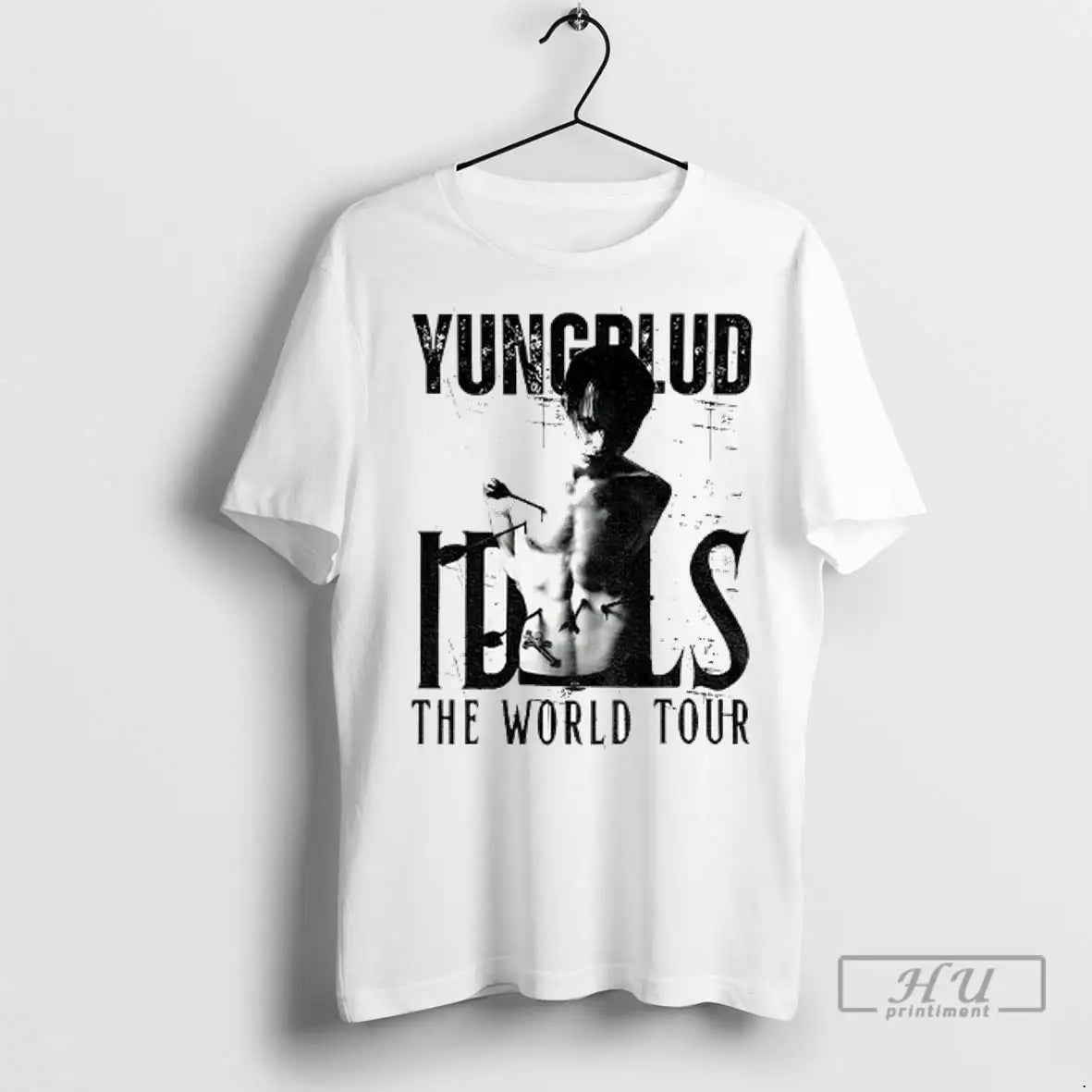 Officials Yungblud Idols World Tour Concert Band T Shirts Long Sleeve