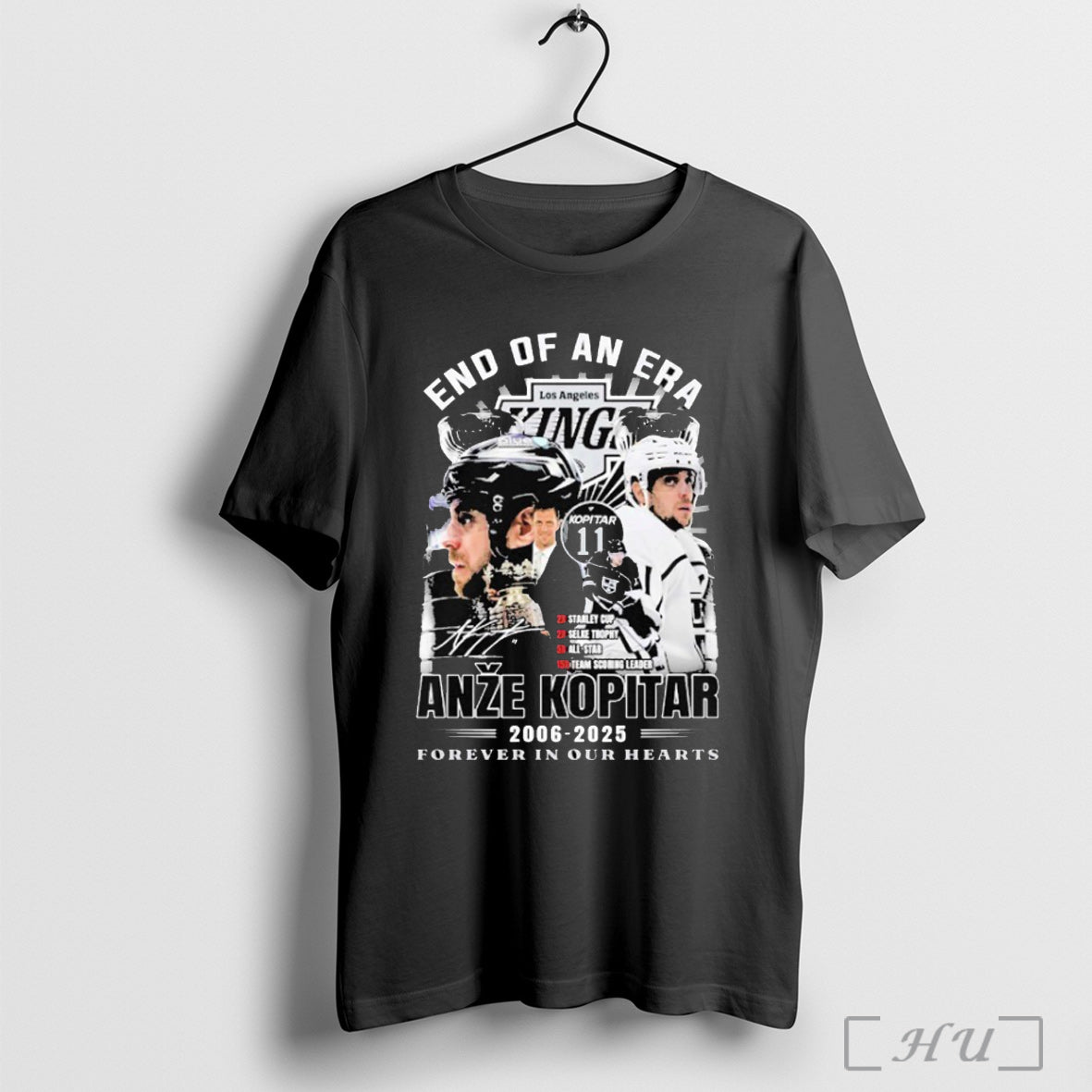 Officials End Era Anze Kopitar 2006 2025 Forever Our Hearts S Shirt