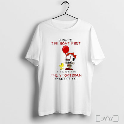 Officials Halloween Snoopy And Woodstock Show Me Boat First Then I