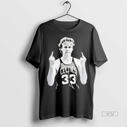 Officials Larry Bird Boston Celtics Middle Fingers Sweatshirt Premium