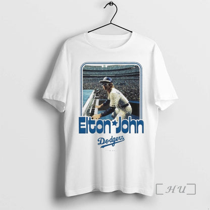 Officials Los Angeles Dodgers X Elton John Duke Photo Tank Top