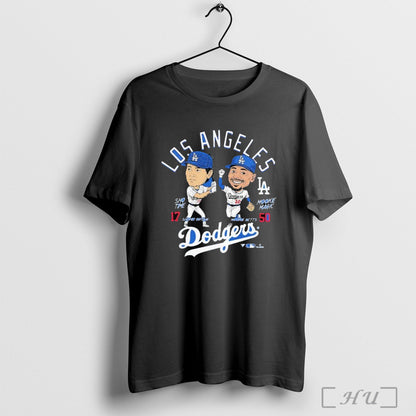 Officials Mookie Betts And Shohei Ohtani Los Angeles Dodgers Player