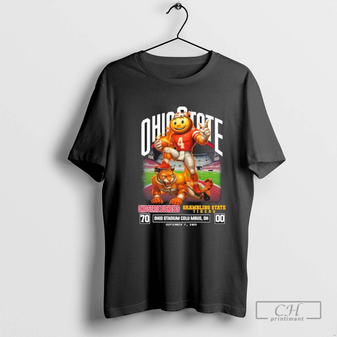 Ohio State Buckeyes Defeat Gambling Tigers 70 0 September 7 2025