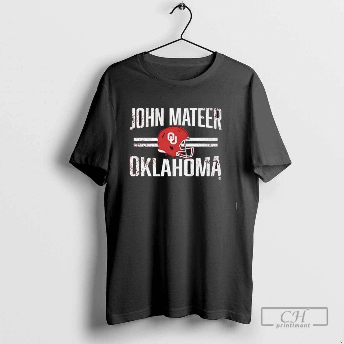 Oklahoma Football John Mateer Helmet Hero Tee Unique Outfit