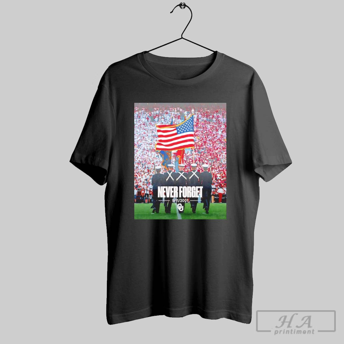 Oklahoma Sooners Never Forget Tee Designer Style